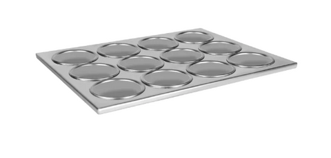 Chef Inox Premier Muffin Pan Alum 12 Cup 360x270mm