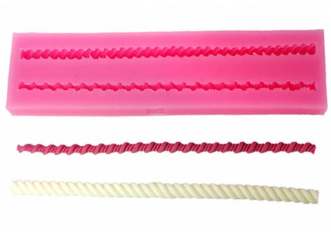 Silicon Mould 785 Rope Twist