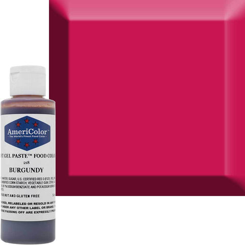 AmeriColor Gel Burgundy 383gm