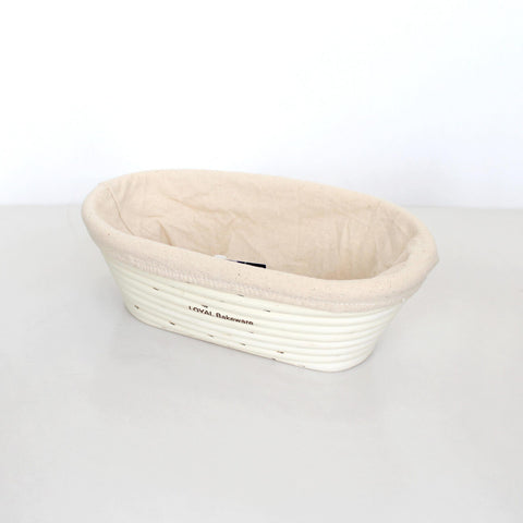 Loyal Proofing Basket Rattan Oval 500-750g 24x14cm