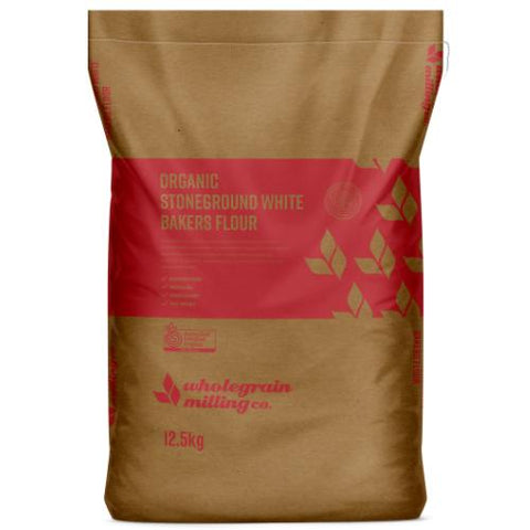 WGM Organic Stoneground White Bakers 12.5kg