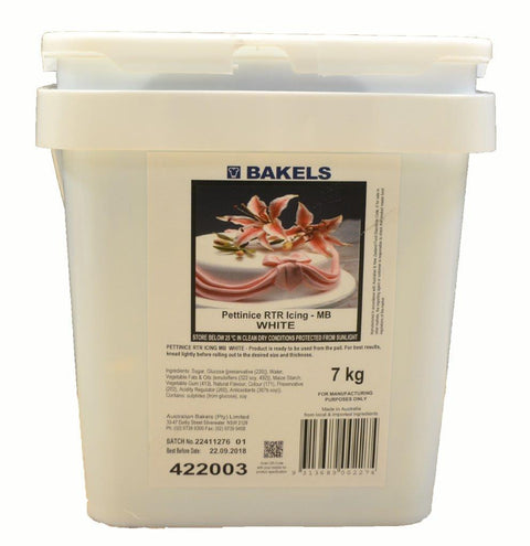 Bakels Pettinice RTR Icing White 7kg