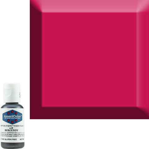 AmeriColor Gel Burgundy 21gm