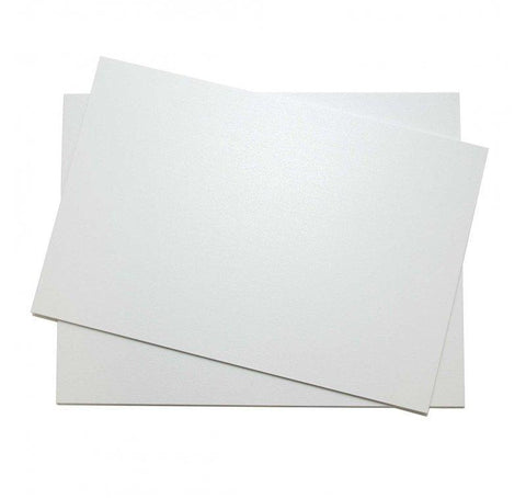 16x14" Masonite Board White (1)