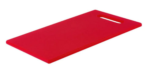 Chef Inox Cutting Board 450x300x12mm Red