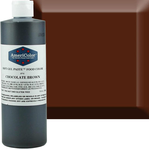 AmeriColor Gel Chocolate Brown 383gm