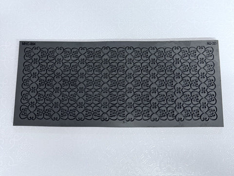 Silicon Lace Mat Sm Love Heart
