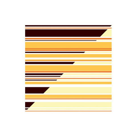 Chocolate Transfer Sheet Orange Stripe