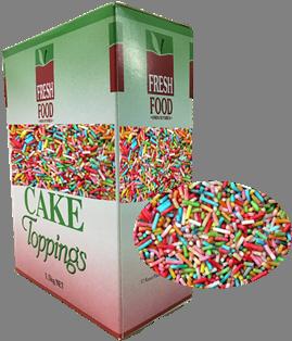 FFI Cake Top Sprinkles Rainbow 1.5kg