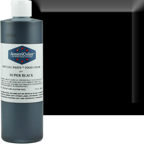 AmeriColor Gel Super Black 383gm