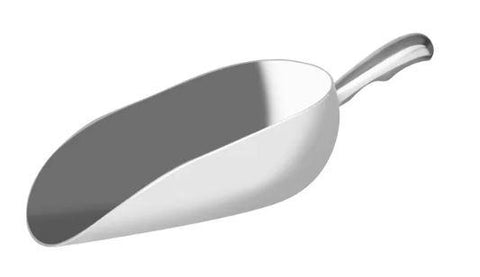 Chef Inox Scoop Round Aluminium 260x140mm / 1610ml