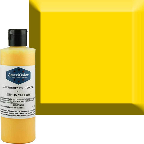 AmeriColor Air Brush Colour Lemon Yellow 128g