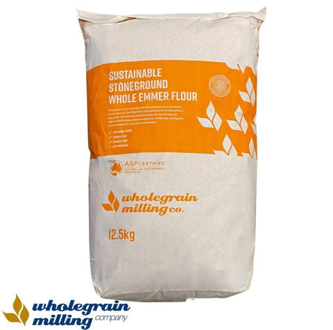 WGM SUSTA Stoneground Whole Emmer Flour 12.5kg