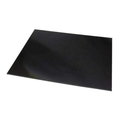16x14" Masonite Board Black (1)