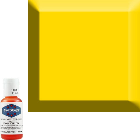 AmeriColor Gel Lemon Yellow 21gm