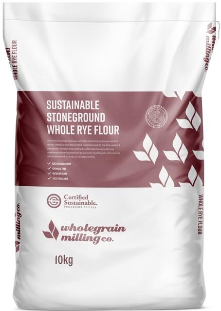WGM SUSTA Whole Rye Flour 10kg