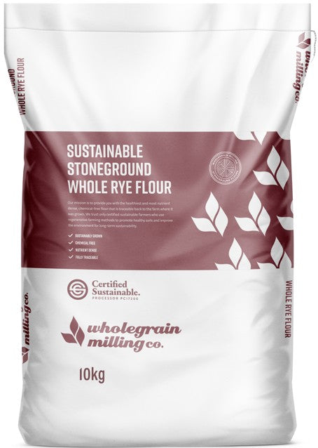 WGM SUSTAINABLE Whole Rye Flour 10kg