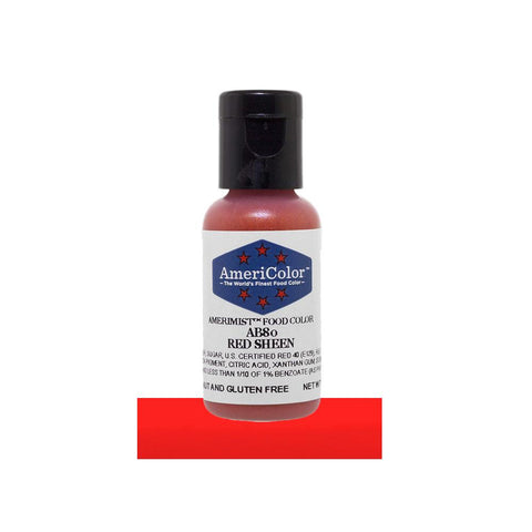 AmeriColor Air Brush Colour Red Sheen 20g