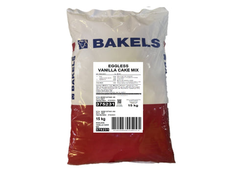 Bakels Vanilla Cake Mix Eggless 15kg