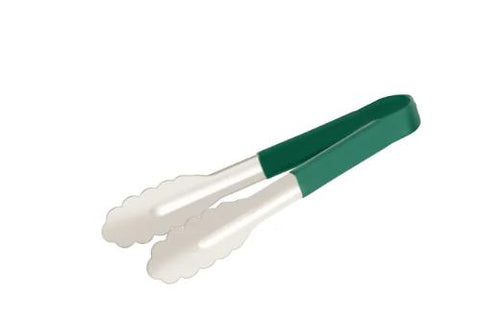 Chef Inox Utility Tong PVC Handle 230mm Green