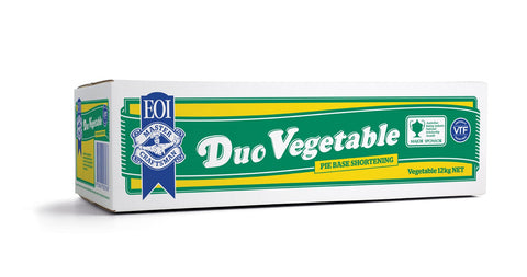 EOI Duo Pie Base Shotening Vegetable 12kg