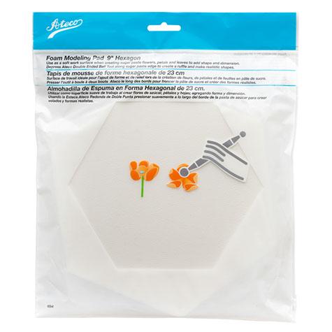 Ateco Foam Modeling Pad 9" Hexagon