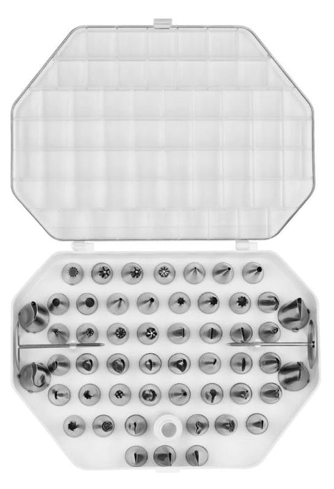 Chef Inox Decorating Tube Set S/S 52pc