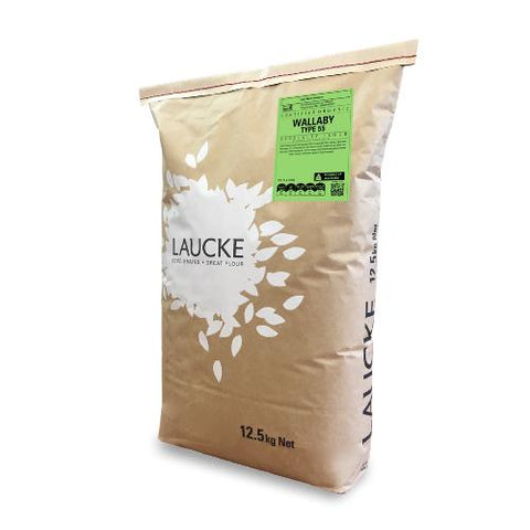 Laucke Organic Wallaby T55 Flour 12.5kg