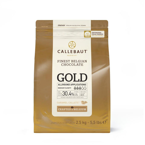 Callebaut Callets Gold 2.5kg