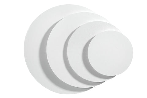 20" Masonite Board Round White (1)