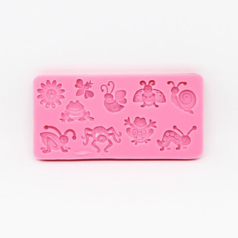 Silicon Mould 764 Summer Bugs