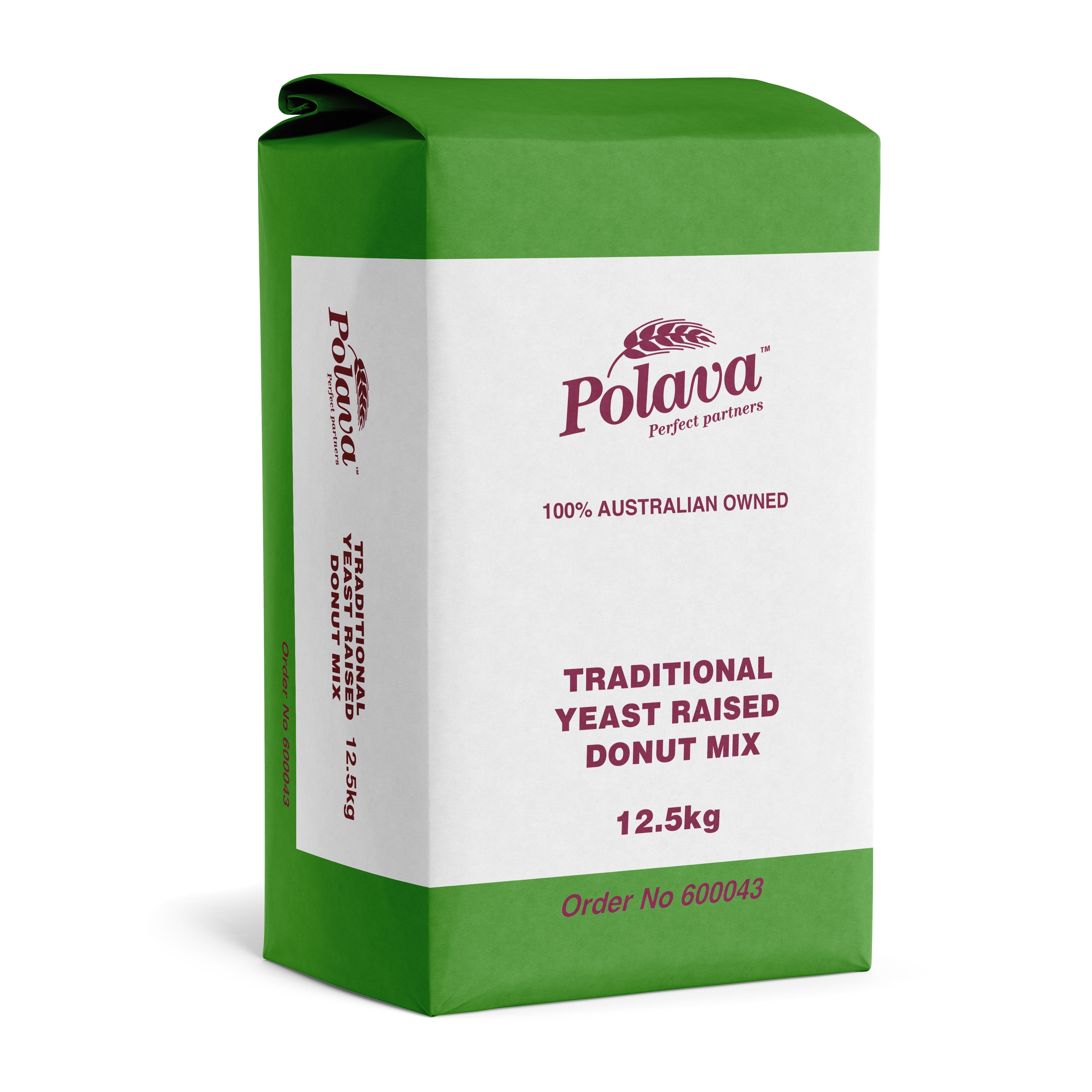 Polava Tradional Yeast Raised Donut Mix 12.5kg – iBake Australia