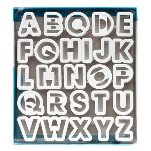 Ateco Alphabet Cutter Set 1.5"