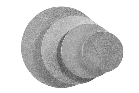 16" Masonite Board Round Silver (1)
