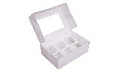 6 Cupcake Box & Inserts Pk (25)