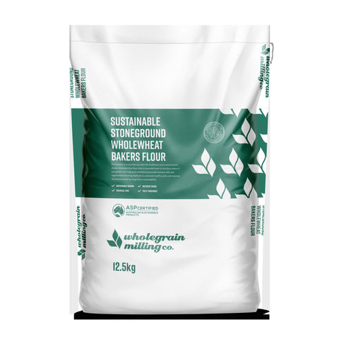 WGM SUSTA Stoneground Wholewheat Flour 12.5kg