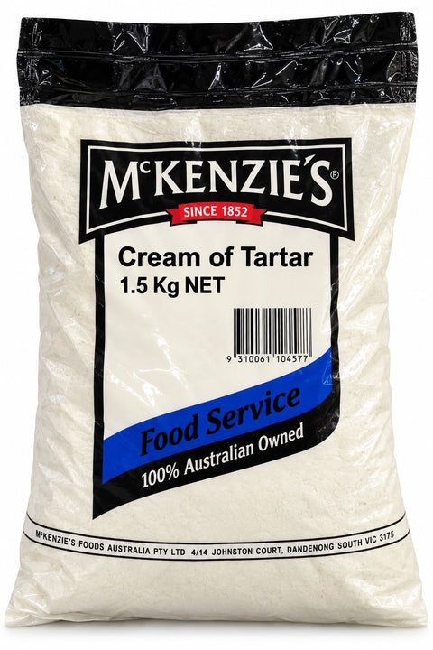 McKenzies Cream of Tartar 1.5kg