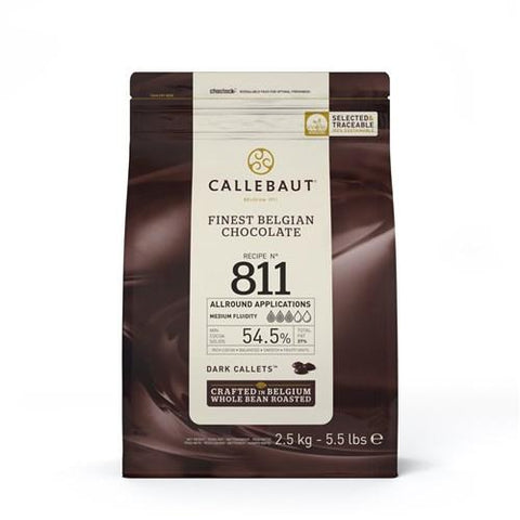 Callebaut Callets Dark Bittersweet 54.5% 2.5kg